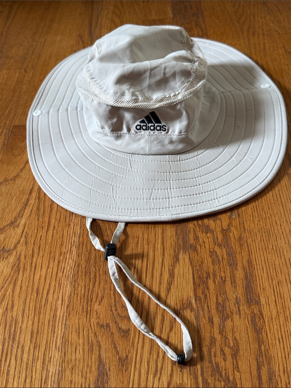 ADIDAS Wide Brim Golf Sun Hat with Adjustable Strap Climalite Size XL/XXL